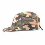 gorra de beisbol de 5 paneles de algodon con Flat Embroidery y Rhinestone - View 3