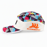 cappellino da baseball a 5 pannelli in cotone con grafica stampata - View 3
