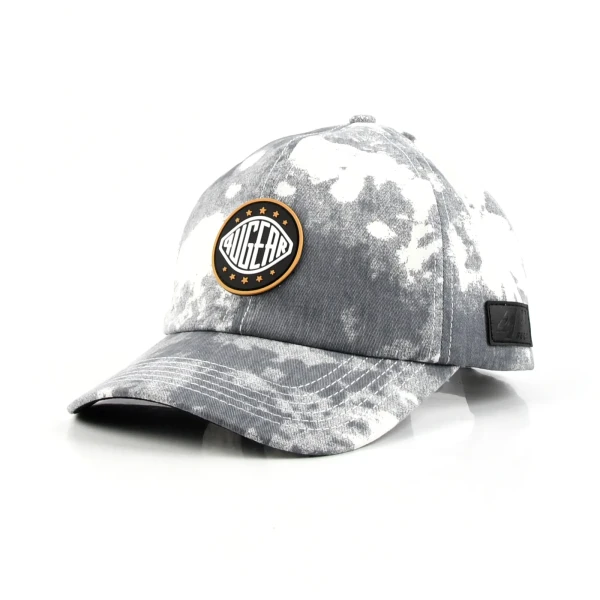 6片棒球帽膠章皮章訂製款 - Premium OEM headwear detail