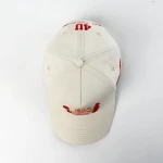 街头风5片棒球帽金属牌3d绣定制款 - View 6