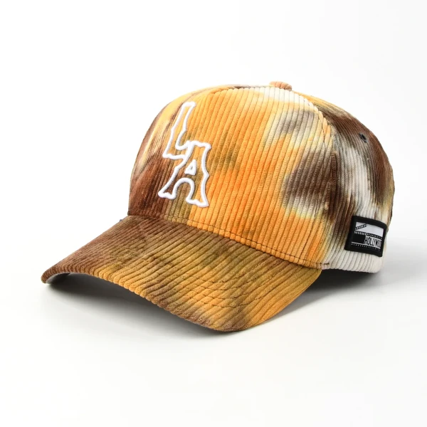 5片棒球帽平绣3d绣定制款 - Premium OEM headwear detail