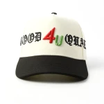 5片棒球帽3d绣。锁链绣3D绣定制款 - View 5
