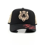 casquette baseball 5 panneaux en coton avec Flat Embroidery - View 6