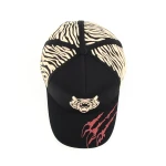 casquette baseball 5 panneaux en coton avec Flat Embroidery - View 10
