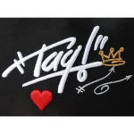 Streetwear 5패널 베이스볼 캡 Flat Embroidery / Rhinestone 디테일 - View 6