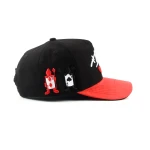 Streetwear 5패널 베이스볼 캡 Flat Embroidery / Rhinestone 디테일 - View 10