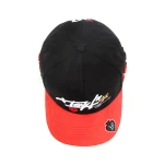 Streetwear 5패널 베이스볼 캡 Flat Embroidery / Rhinestone 디테일 - View 11