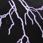 면 5패널 베이스볼 캡 3D 자수 / Flat Embroidery 디테일 - View 11