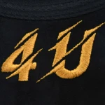Double-Sided Suede 5패널 베이스볼 캡 가죽 패치 / Flat Embroidery 디테일 - View 9