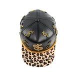 Streetwear 5-Panel Baseball Cap with Flat Embroidery and 3D Embroidery - View 6