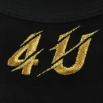 Streetwear 5-Panel Baseball Cap with Flat Embroidery and 3D Embroidery - View 12
