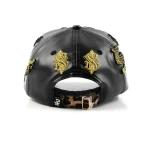 Streetwear 5-Panel Baseball Cap with Flat Embroidery and 3D Embroidery - View 4