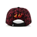 Streetwear 5-Panel Baseball Cap with Flat Embroidery and Metal Plate - View 4