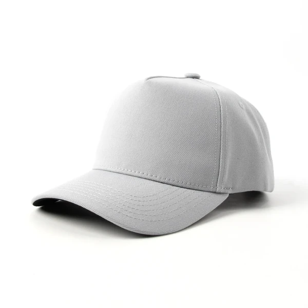 5-Panel Baseball Cap aus Funktionsgewebe - Premium OEM headwear detail