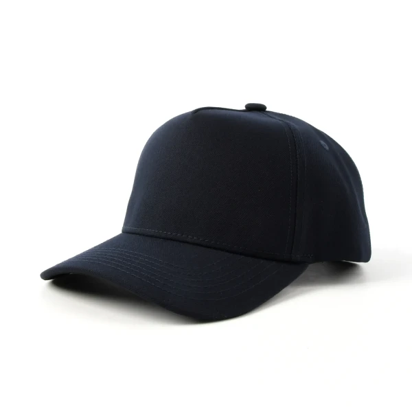 5-Panel Baseball Cap aus Funktionsgewebe - Premium OEM headwear detail