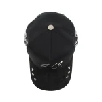 Streetwear 5-Panel Baseball Cap with Flat Embroidery and 3D Embroidery - View 6