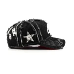 Streetwear 5-Panel Baseball Cap with 3D Embroidery and Applique Embroidery - View 5