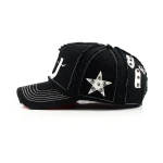 Streetwear 5-Panel Baseball Cap with 3D Embroidery and Applique Embroidery - View 8