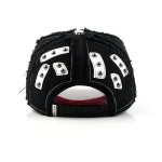 Streetwear 5-Panel Baseball Cap with 3D Embroidery and Applique Embroidery - View 9