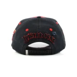 Streetwear 5-Panel Baseball Cap with Flat Embroidery and 3D Embroidery - View 8