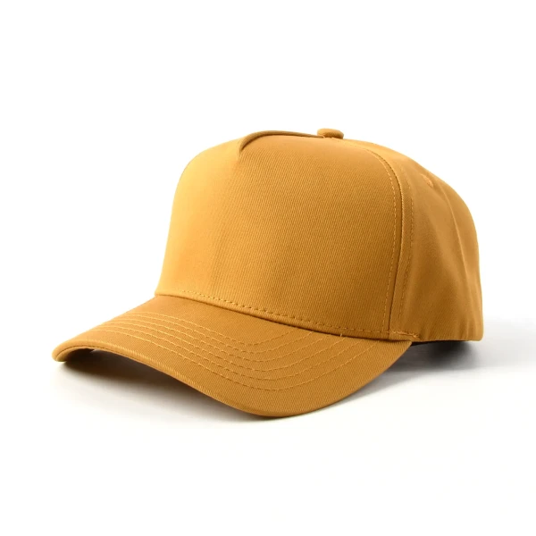5-Panel Baseball Cap aus Baumwolle - Premium OEM headwear detail