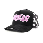 Streetwear 5-Panel Baseball Cap with Flat Embroidery and Rhinestone - View 1