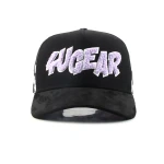 topi baseball 5 panel berbahan katun dengan bordir chenille dan bordir tepi - View 6