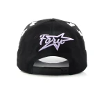 topi baseball 5 panel berbahan katun dengan bordir chenille dan bordir tepi - View 8