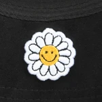 casquette baseball 5 panneaux en coton avec Flat Embroidery et Rhinestone - View 3