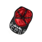 topi baseball 5 panel berbahan katun dengan Flat Embroidery dan Rhinestone - View 11