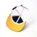 casquette trucker 6 panneaux en classique minimaliste avec plaque metallique et broderie 3D - View 7