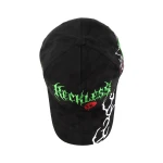Streetwear 5-Panel Baseball Cap with 3D Embroidery - View 6
