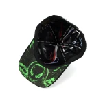 Streetwear 5-Panel Baseball Cap with 3D Embroidery - View 7