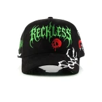 Streetwear 5-Panel Baseball Cap with 3D Embroidery - View 2
