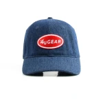 6-Panel Baseball Cap with 3D Embroidery - View 2