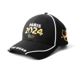 6-Panel Baseball Cap with Flat Embroidery - View 1