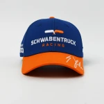 casquette baseball 6 panneaux en coton avec Flat Embroidery - View 2