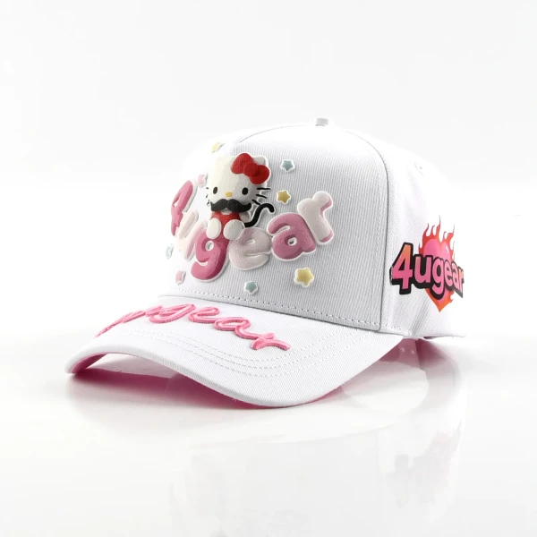 5片棒球帽毛巾繡立體繡訂製款 - Premium OEM headwear detail