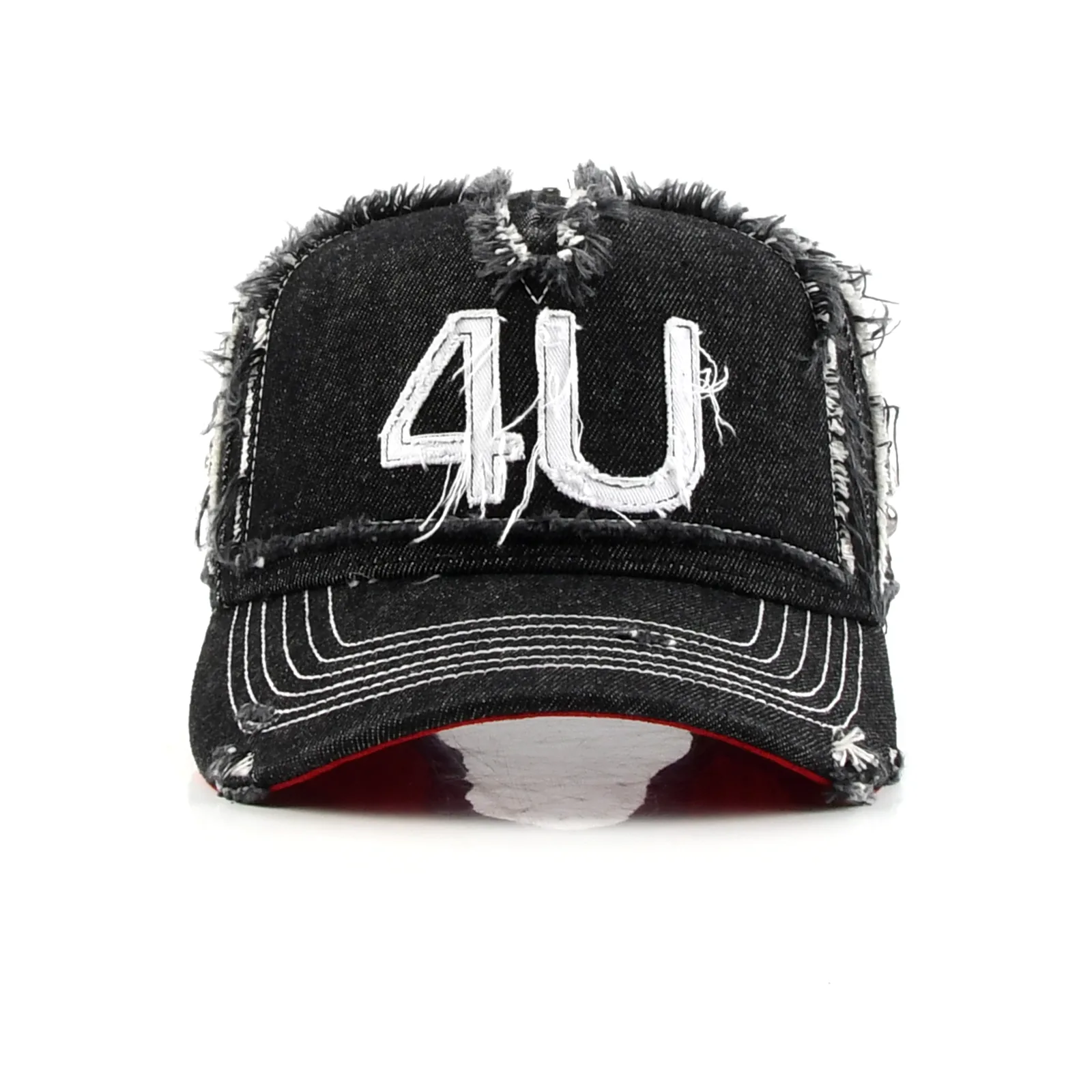 Streetwear 5-Panel Baseball Cap with 3D Embroidery and Applique Embroidery