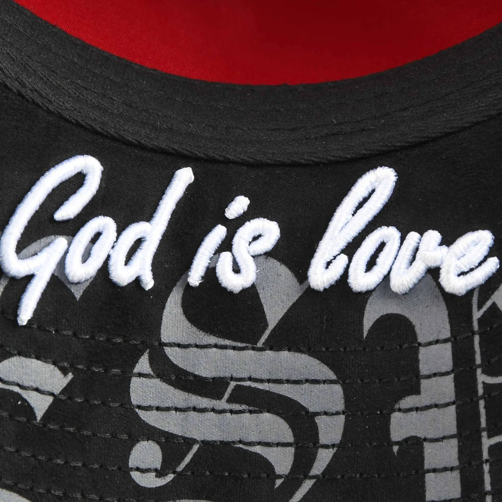 Streetwear 5-Panel Baseball Cap with Flat Embroidery and Rhinestone