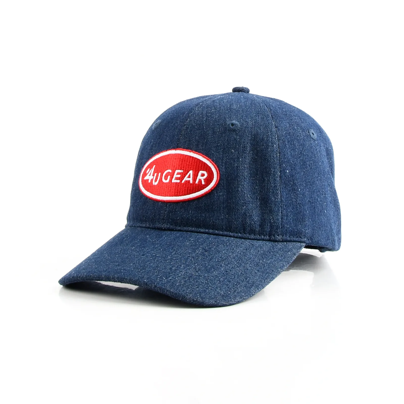 6-Panel Baseball Cap with 3D Embroidery